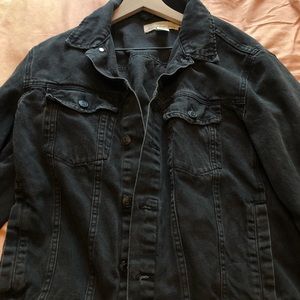 “My boyfriends jean jacket”